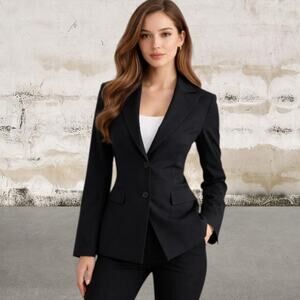 Sisley Women's Black Blazer Size 2